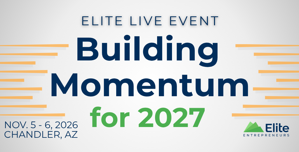 Elite Live Building Momentum Event logo